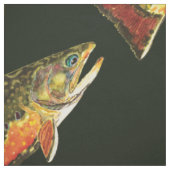 Forellenfischerei Stoff (Muster)