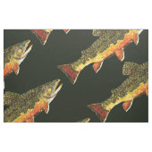 Forellenfischerei Stoff (Fat Quarter (45,7 x 55,9 cm))