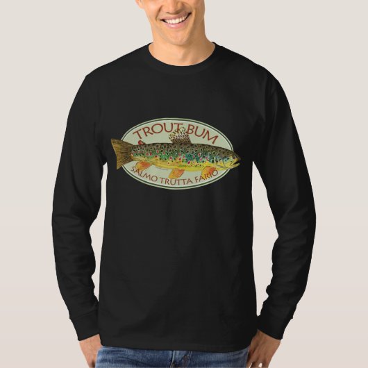 Forellenfischerei T-Shirt (Vorderseite)