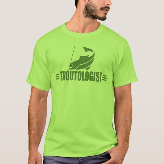 Forellenfischerei T-Shirt (Vorderseite)