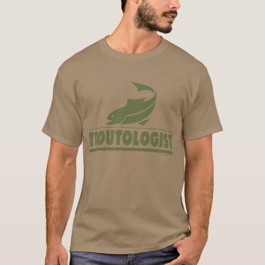 Forellenfischerei T-Shirt (Vorderseite)