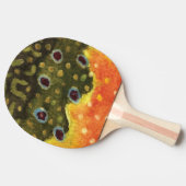 Forellenfischerei Tischtennis Schläger (Seitenansicht)