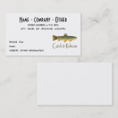 Forellenfischerei Visitenkarte (Vorne/Hinten)