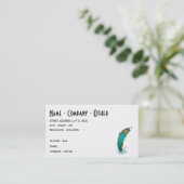 Forellenfischerei Visitenkarte (Stehend Vorderseite)