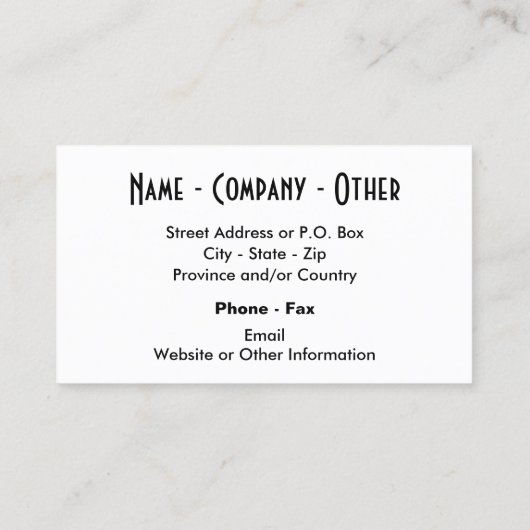 Forellenfischerei Visitenkarte (Rückseite)