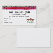 Forellenfischerei Visitenkarte (Vorne/Hinten)