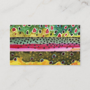 Forellenfischerei Visitenkarte