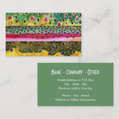 Forellenfischerei Visitenkarte (Vorne/Hinten)