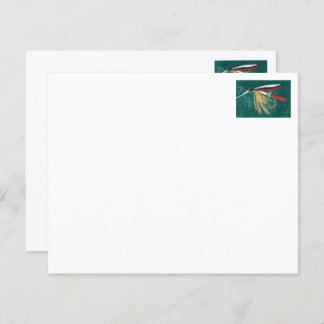 Forellenfliege Fliegenfliege auf grüner