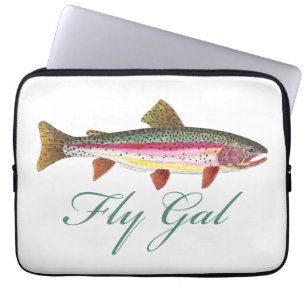 Forellenfliegenfischen Laptopschutzhülle