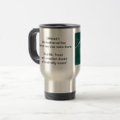 "Forellenflossen - grausame Forelle" Fischen Tasse (Vorderseite Links)