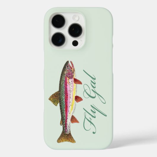 Forellenflyfischen Case-Mate iPhone Hülle (Rückseite)