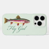 Forellenflyfischen Case-Mate iPhone Hülle (Rückseite (Horizontal))