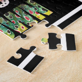 Forellenhäute des Bachs, Regenbogen, Braunen Puzzle (Seite)