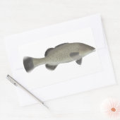 Forellenkrebs Rechteckiger Aufkleber (Umschlag)