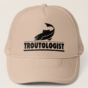 Forellenologe - Humoraler Forellenfisch Truckerkappe