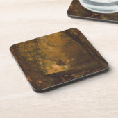 Forellenpool (1870) Artwork - Beverage Coaster Getränkeuntersetzer (Linke Seite)