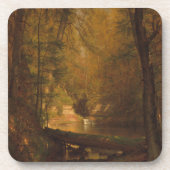 Forellenpool (1870) Artwork - Beverage Coaster Getränkeuntersetzer (Vorderseite)