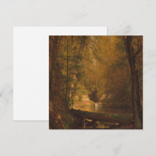 Forellenpool (1870) Artwork - Flachkarte (Vorne/Hinten)