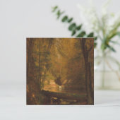 Forellenpool (1870) Artwork - Flachkarte (Stehend Vorderseite)