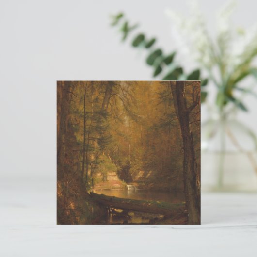 Forellenpool (1870) Artwork - Flachkarte (Stehend Vorderseite)