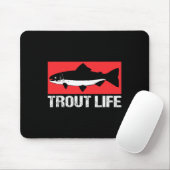 Forellensee Fischen Forelle Life Mousepad (Mit Mouse)