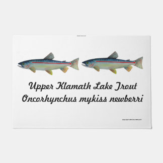 Forellentür Fußmatte