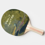 Forelleschaufelt Vorlagengeschenke Ping pong Tischtennis Schläger (Seitenansicht)