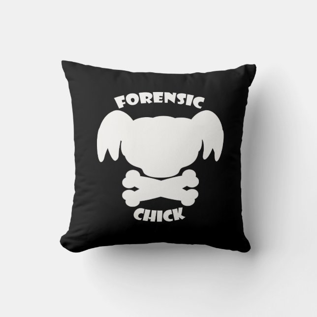 Forensic Chick Kissen (Vorderseite)