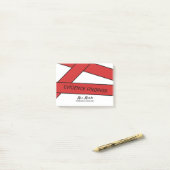 Forensic Labrador Class Script Name Postit Notes Post-it Klebezettel (Auf Schreibtisch)