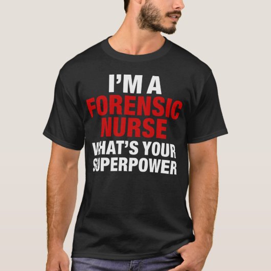 Forensic nurse T-Shirt (Vorderseite)