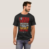 Forensic Psychology Forensic Detective Forensic Sc T-Shirt (Vorne ganz)