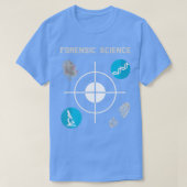 Forensic Science Crime Scene Evidence T-Shirt (Design vorne)