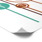 Forensic Science Daisies Poster (Ecke)