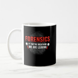 Forensic Science Funny Crime Scene Evidence DNA Cr Kaffeetasse