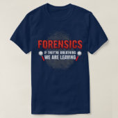 Forensic Science Funny Crime Scene Evidence DNA Cr T-Shirt (Design vorne)