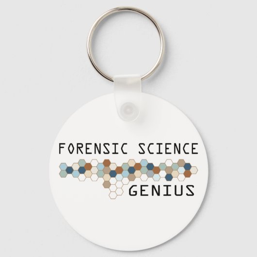 Forensic Science Genius Schlüsselanhänger (Vorderseite)