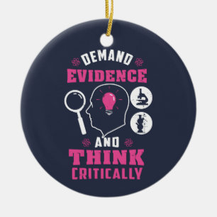 Forensic Science Investigation Science Geek Keramik Ornament