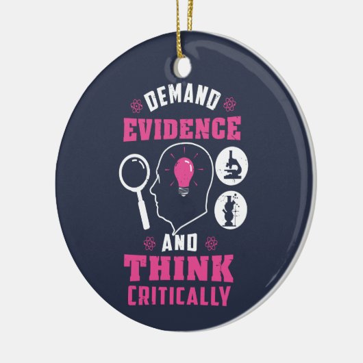 Forensic Science Investigation Science Geek Keramik Ornament (Links)