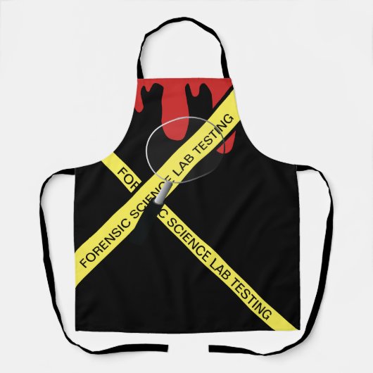 Forensic Science Labrador Teacher Testing Class Sc Schürze (Vorderseite)