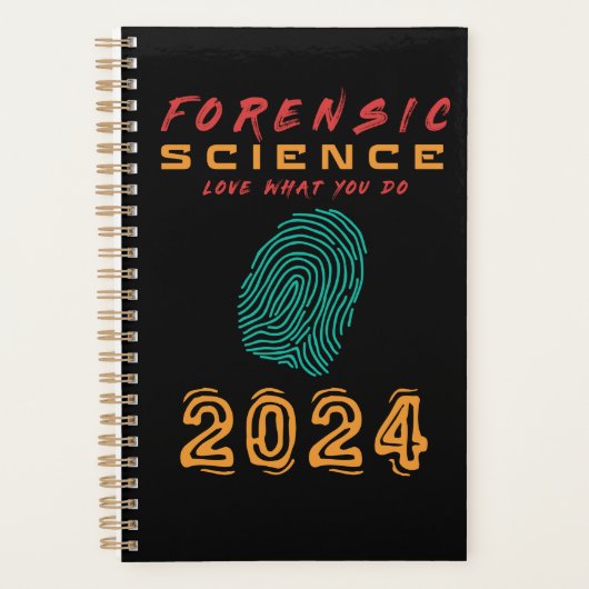 FORENSIC SCIENCE LIEBE WAS SIE TUN - #lablife Cust Planer (Vorderseite)