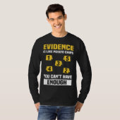 Forensic Scientist Criminology Coroner & Forensic  T-Shirt (Vorne ganz)