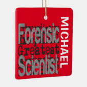 Forensic Scientist Extraordinaire CUSTOM Keramikornament (Rechts)
