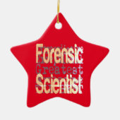 Forensic Scientist Extraordinaire Keramik Ornament (Vorne)