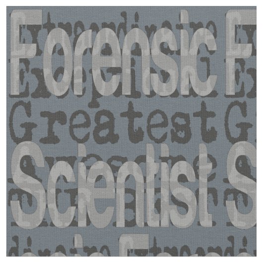 Forensic Scientist Extraordinaire Stoff (Nahaufnahme)
