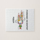 Forensic Scientist Inside (DNA-Replikation) Puzzle (Horizontal)