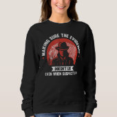 Forensic Scientist Sweatshirt (Vorderseite)