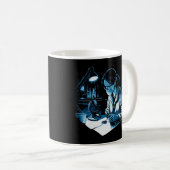 Forensic Scientist Work Chemistry Experiment Educa Kaffeetasse (VorderseiteRechts)