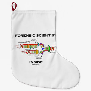 Forensic Scientists Inside DNA Replication Spaß Großer Weihnachtsstrumpf