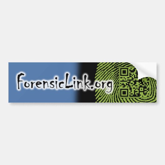 Forensiclink.org-Autoaufkleber Autoaufkleber (Vorne)